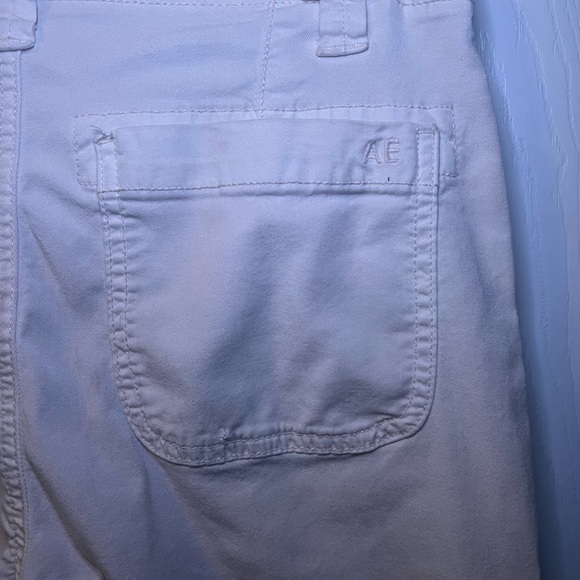 American Eagle Off White Cargo Pants Women’s Size 000 - Picture 4 of 5
